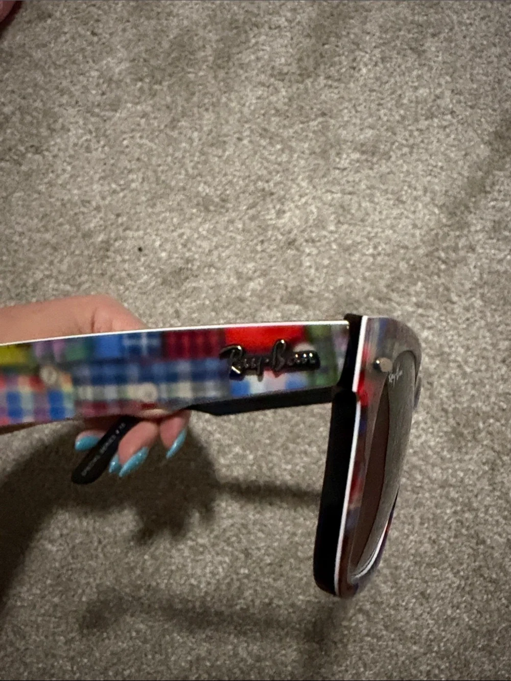Ray-Ban playful plaid